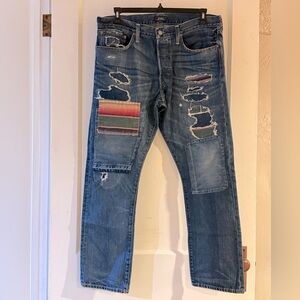 Polo Ralph Lauren Serape Jeans Size 35x30